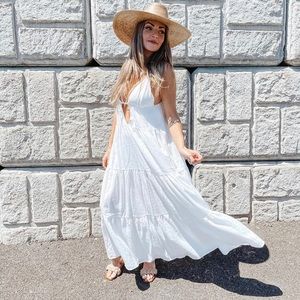 Petal & Pup Indigo Maxi dress